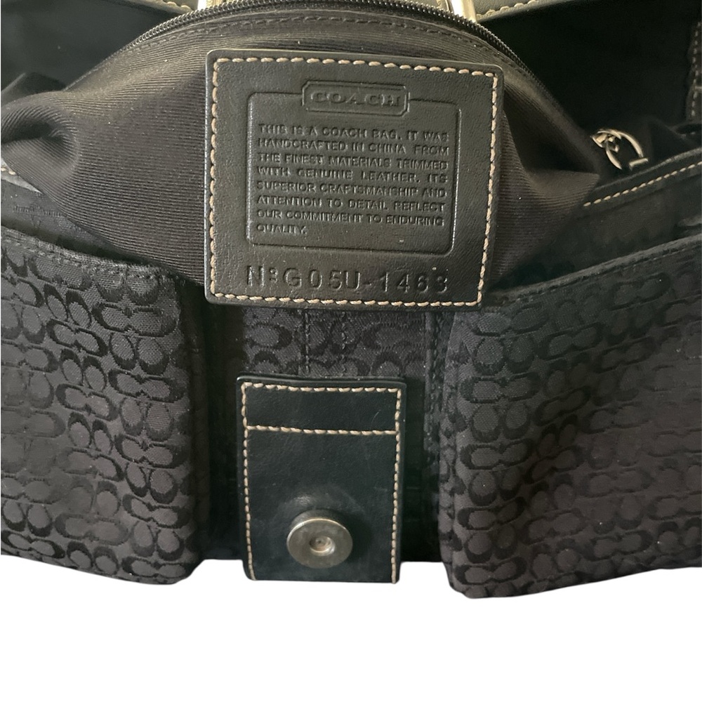 Coach Black Shoulder Bag - Picture 13 of 16